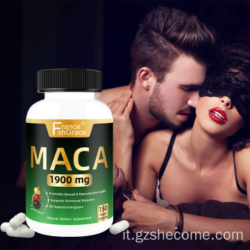 Supplemento di Maca organico MACA Stengo Capsule radici Maca